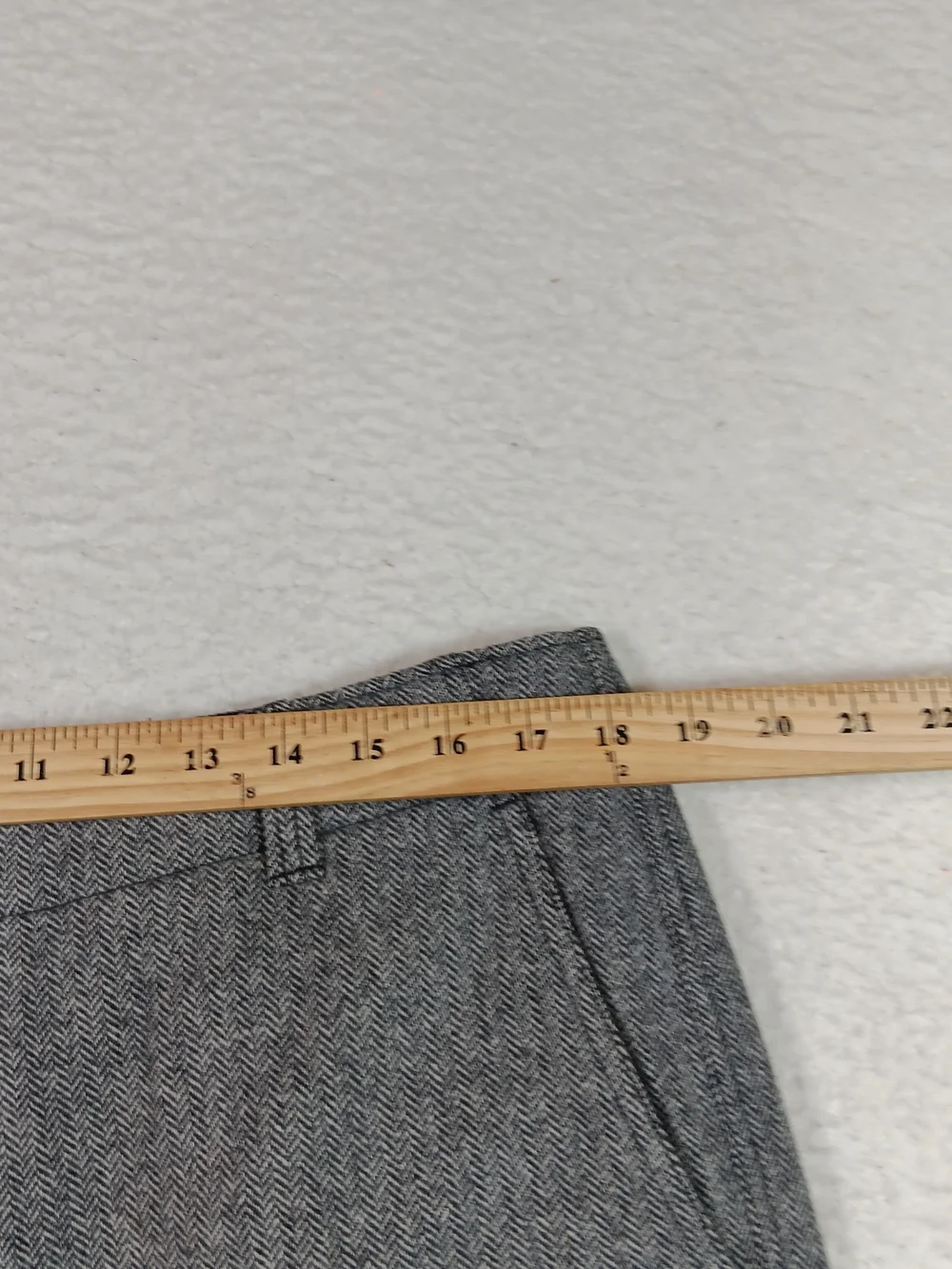 Vintage J Crew Pants Mens 36x34 Gray Wool Herringbone Pleated Pants Office
